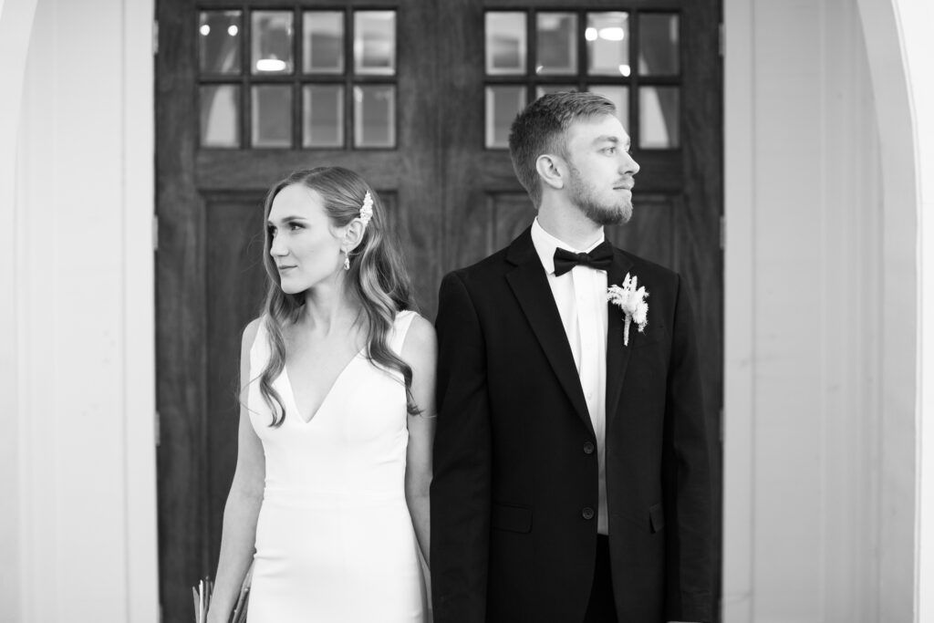 Classic and modern winter wedding 